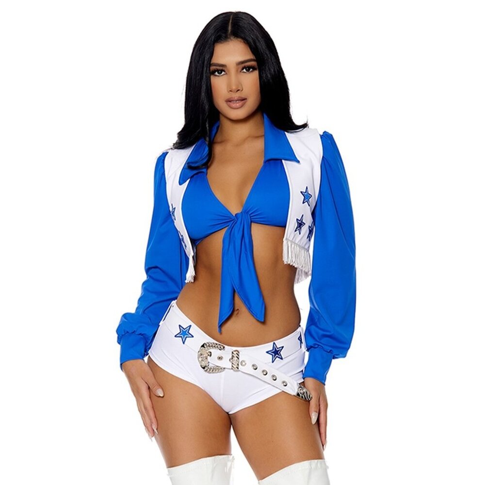 NWT Field Star Cheerleader Costume  S/M Halloween Role Play MSRP $98